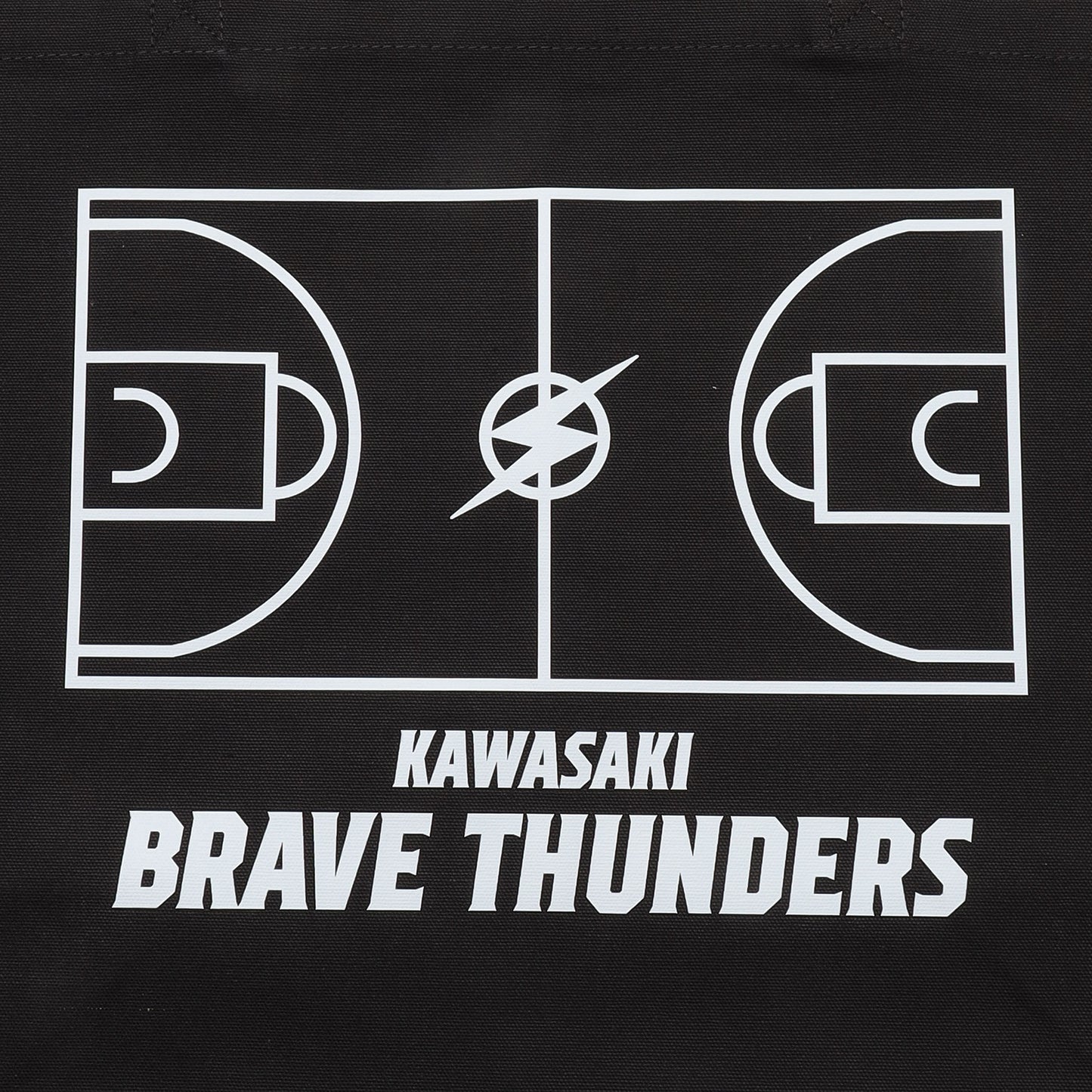 KBT BASKETBALL COURT TOTE BAG