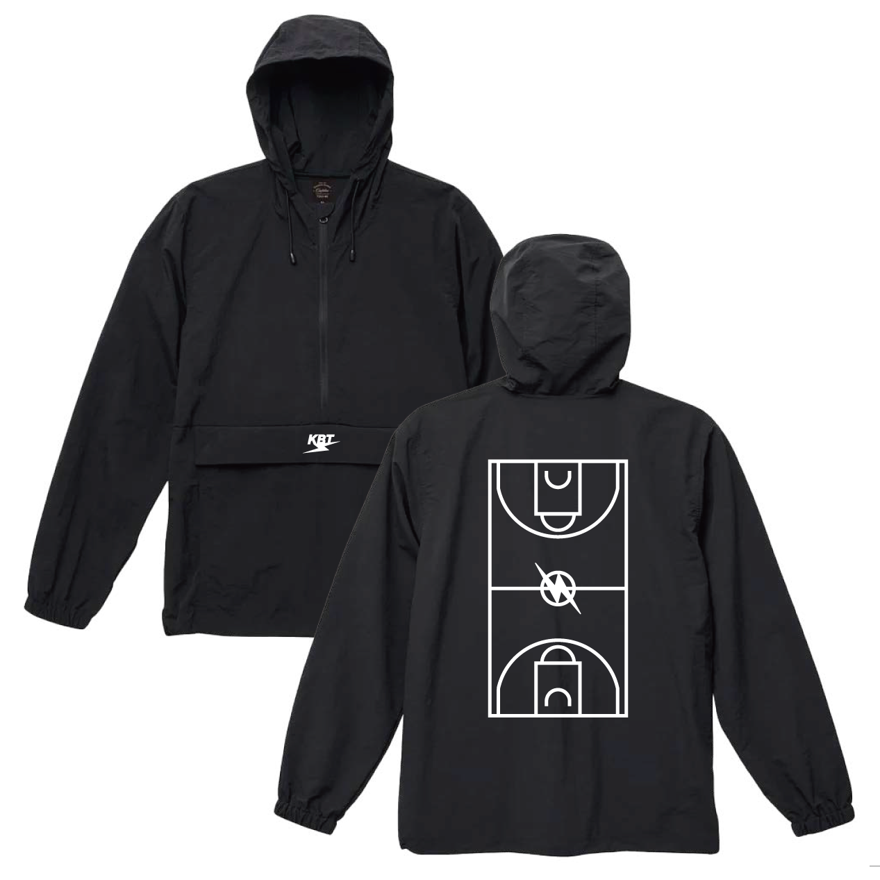 KBT BASKETBALL COURT ANORAK PARKA – KAWASAKI BRAVE THUNDERS KBT BASKETBALL COURT ANORAK PARKA – KAWASAKI BRAVE THUNDERS