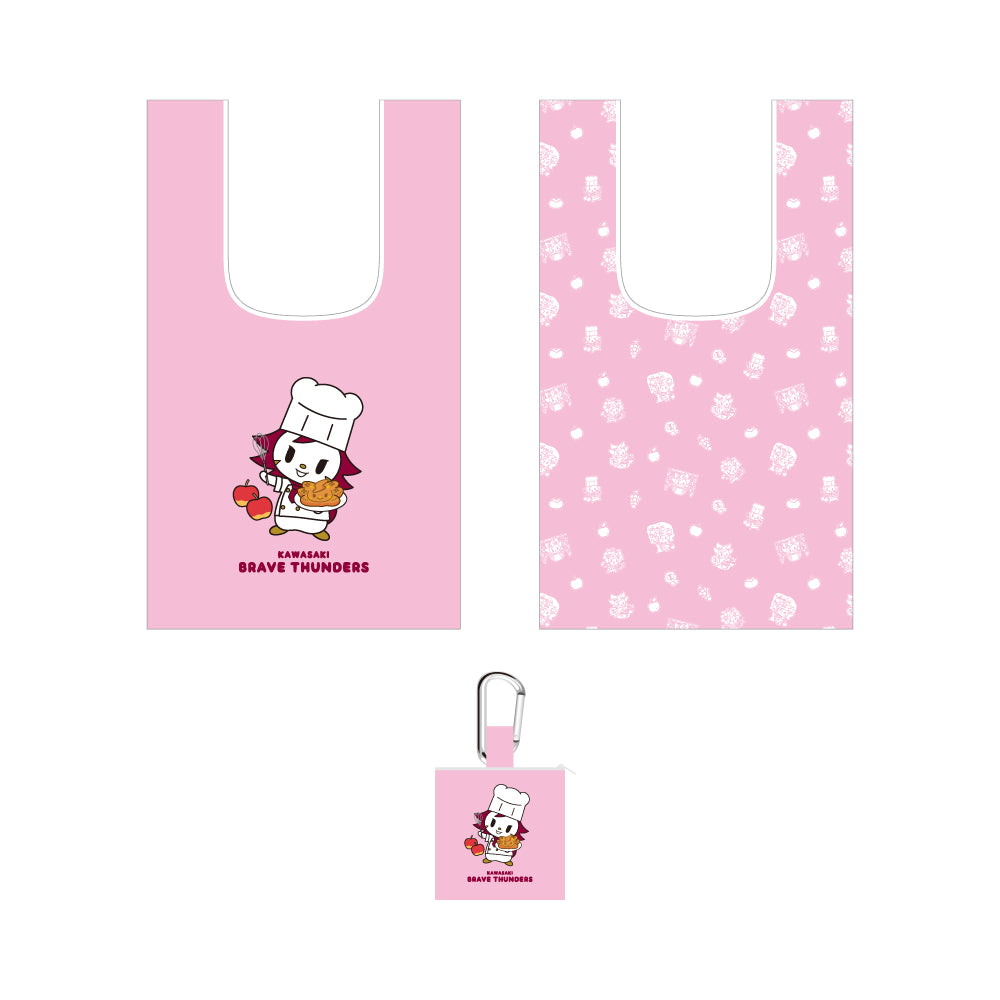 フルーツマスコット ポーチ付エコバッグ