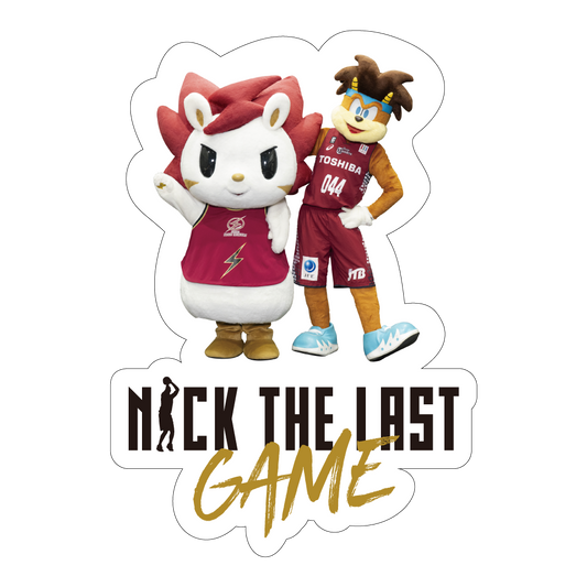 NICK THE LAST GAME マスコットダイカットステッカー