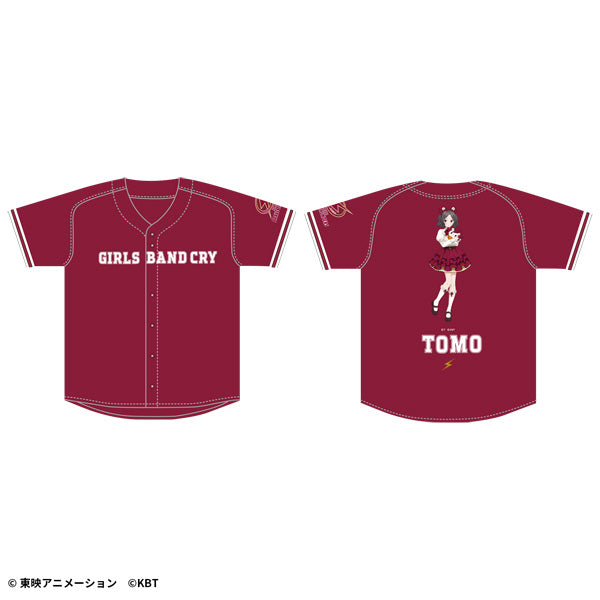 【1月上旬発送予定】ガールズバンドクライ×KBT ベースボールシャツ