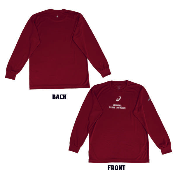 12月中旬発送予定】2025-26 ASICSオーセンティック長袖Tシャツ