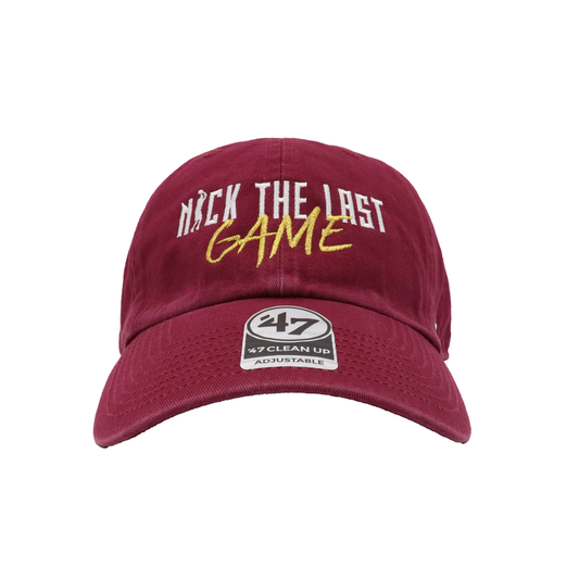 '47xKBT NICK THE LAST GAME キャップ CLEAN UP