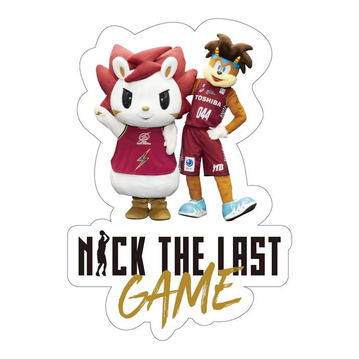 NICK THE LAST GAME マスコットダイカットステッカー