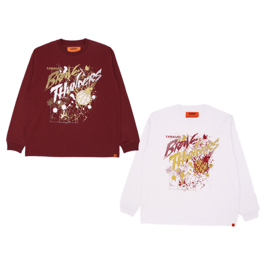 UNIVERSAL OVERALL×KBT ロングTシャツ(ロゴ)