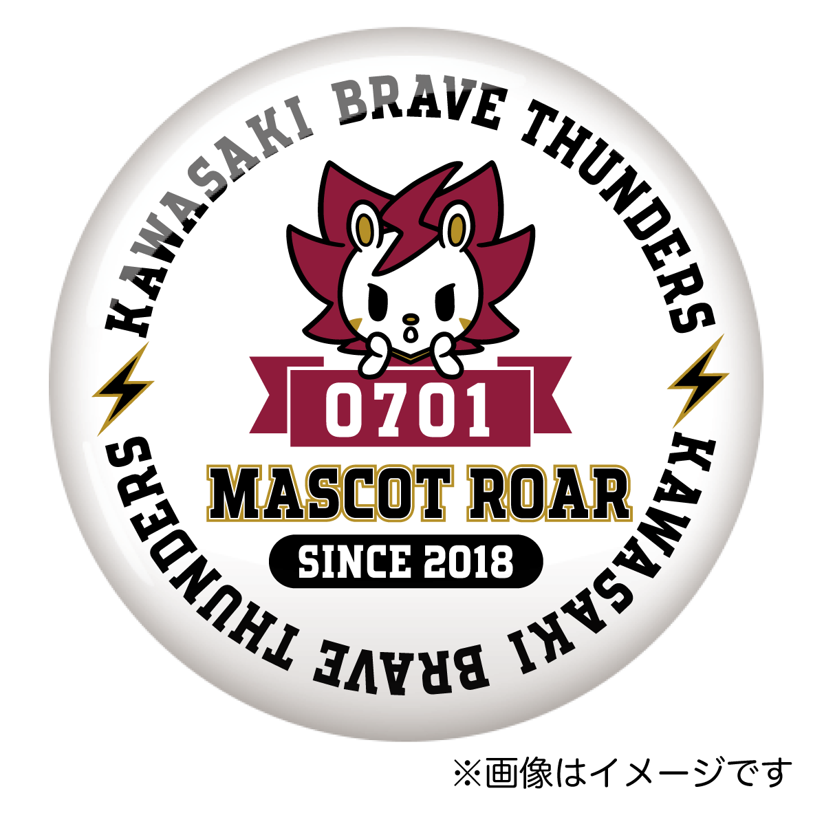 2025 The day ROAR fall 缶バッジ – KAWASAKI BRAVE THUNDERS