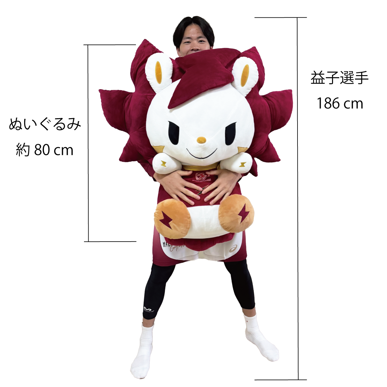 「Fivestar」 ぬいぐるみキャラクター2体 マスコット MEGAぬいぐるみ – KAWASAKI BRAVE THUNDERS OFFICAIL