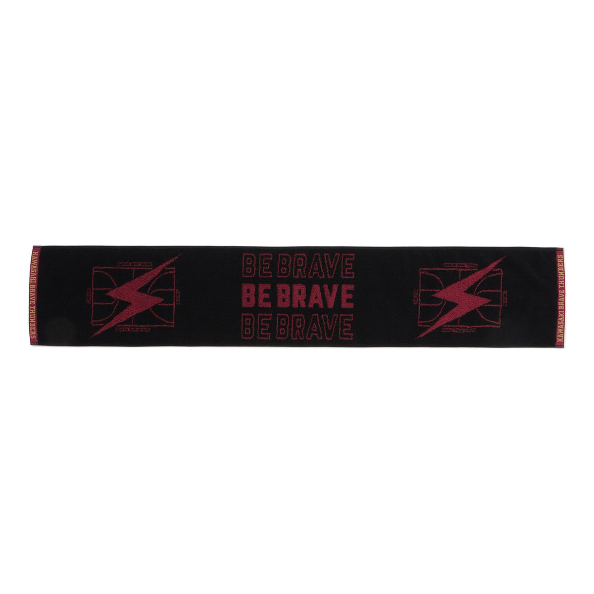 BE BRAVEジャガードマフラータオル