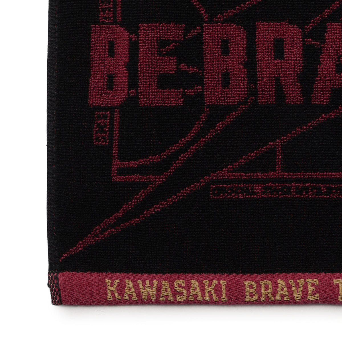 BE BRAVEジャガードハンドタオル