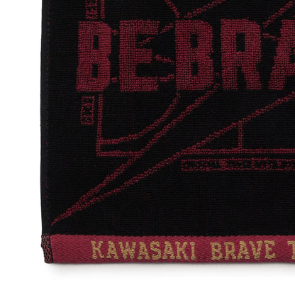 BE BRAVEジャガードハンドタオル