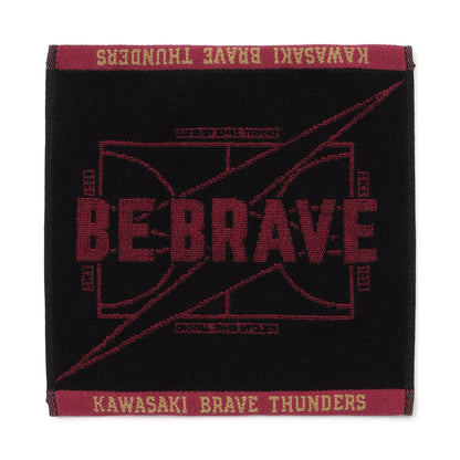 BE BRAVEジャガードハンドタオル