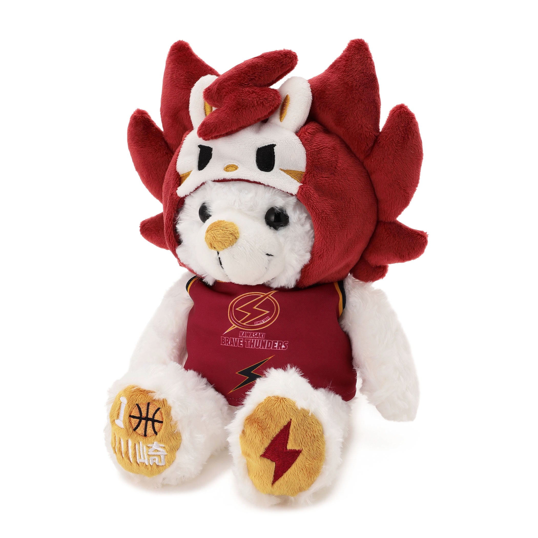 ☆非売品☆川崎ブレイブサンダース 中綿JKT☆2XL ご当地ベア 川崎ブレイブサンダース マスコットぬいぐるみ(S