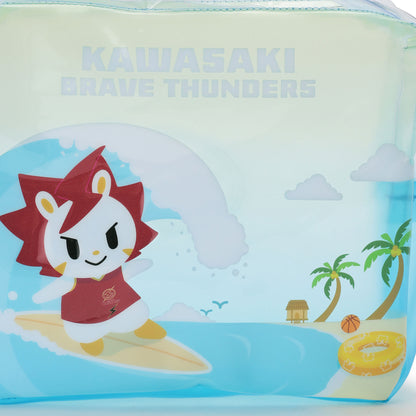 マスコットの夏休み クリアポーチ