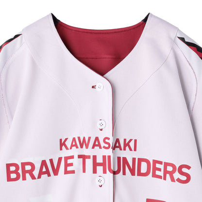 2026-27 BRAVE RED ベースボールシャツ