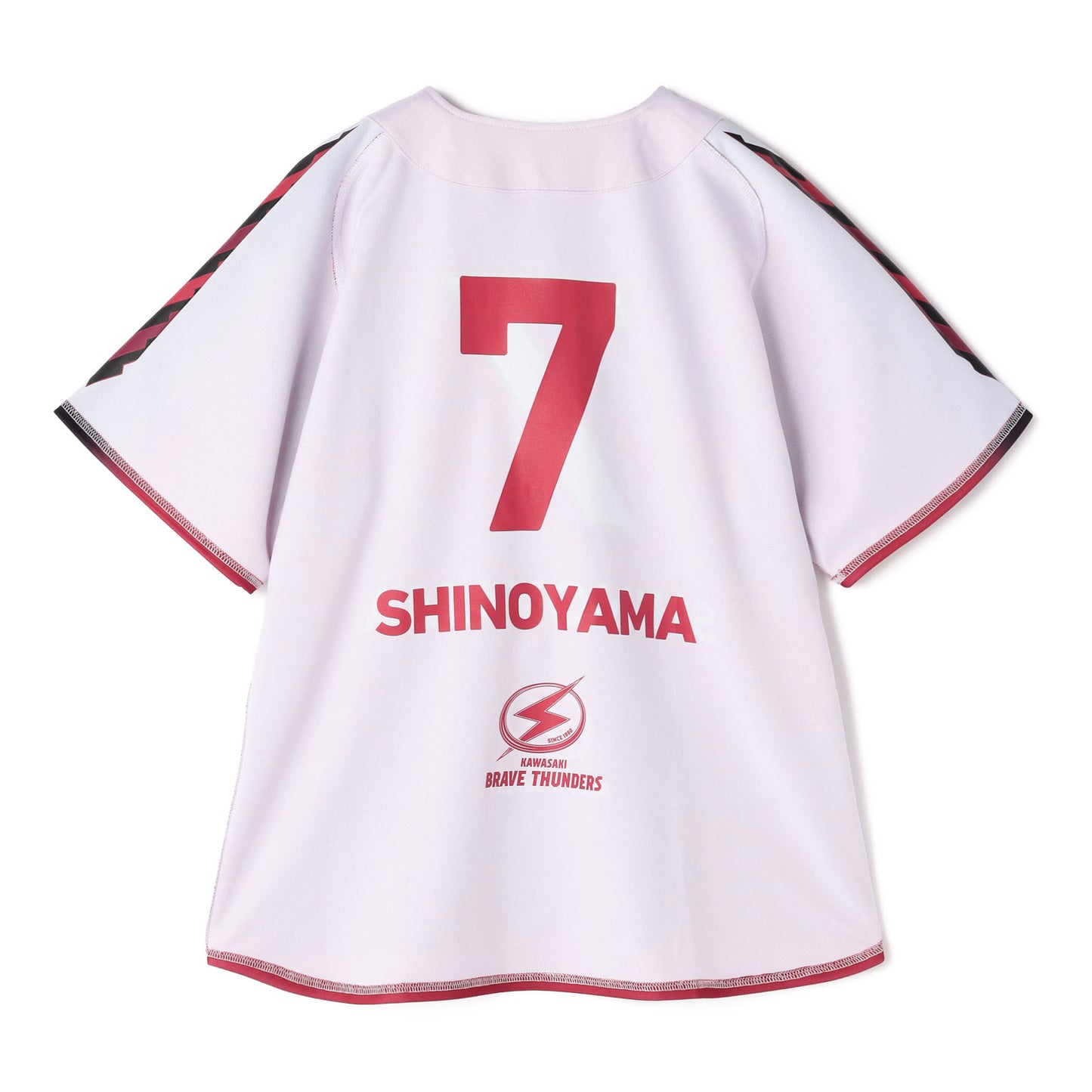 2026-27 BRAVE RED ベースボールシャツ
