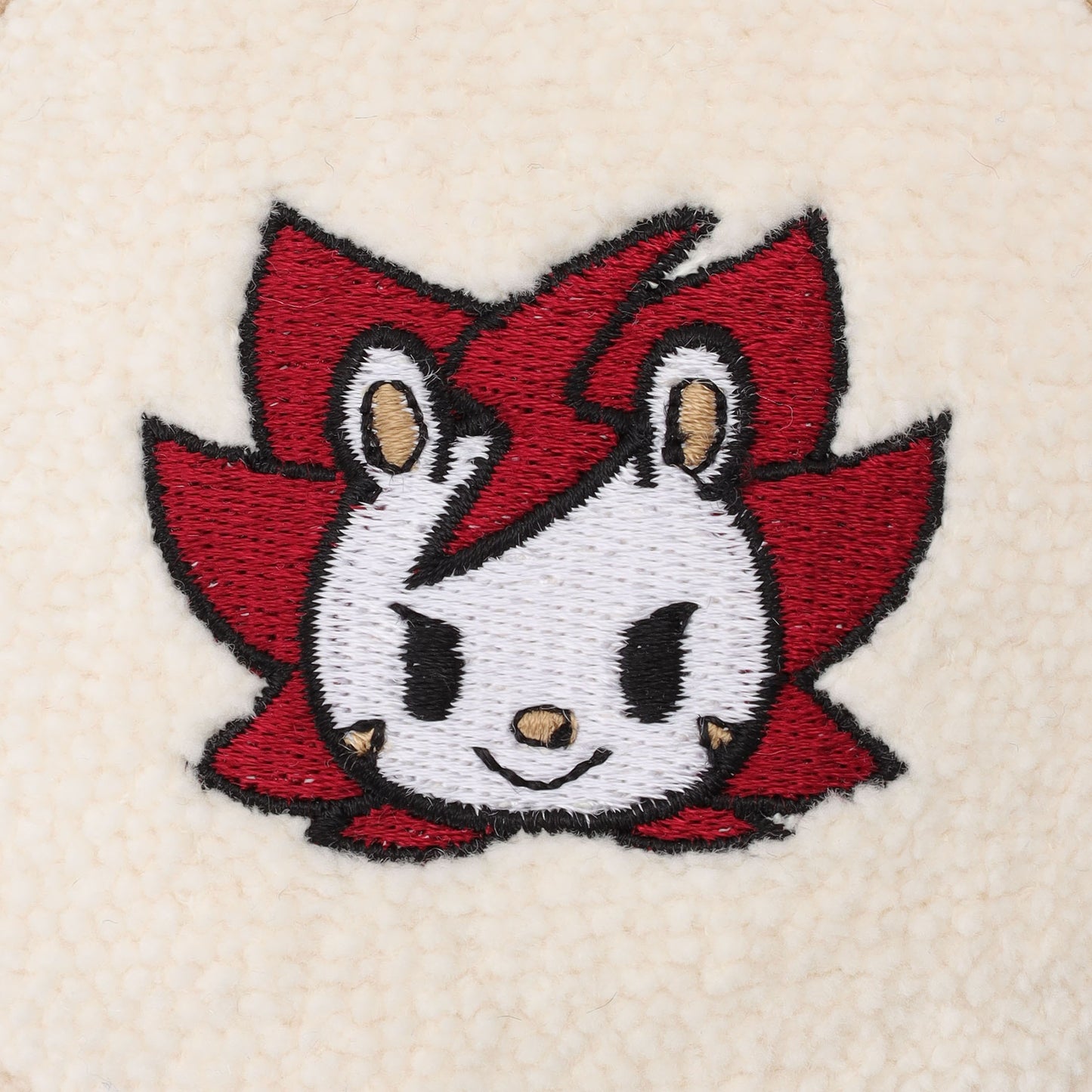 マスコット シェニール織 丸形ポーチ