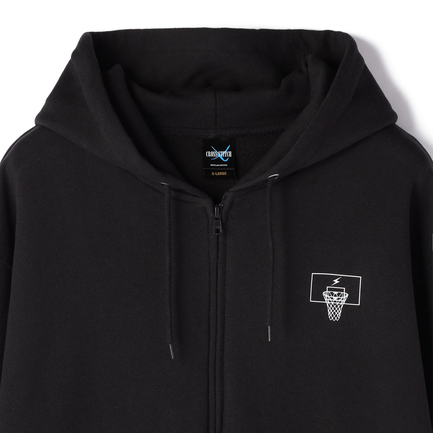 KBT BASKETBALL COURT ZIP HOODIE