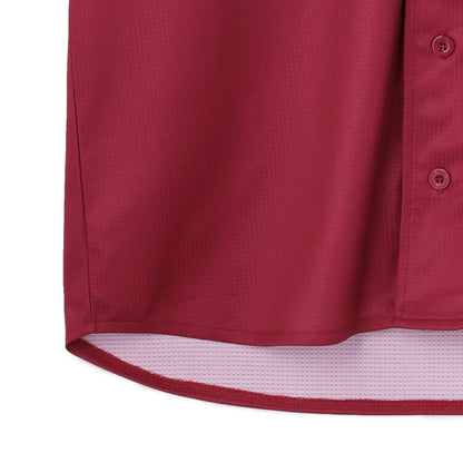 2025-26 BRAVE RED ベースボールシャツ