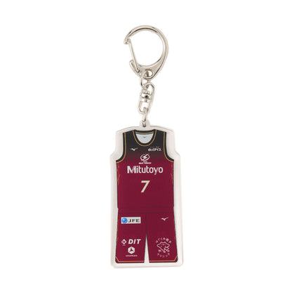 2026-27 シークレットユニフォームキーホルダー(HOME)