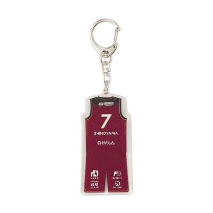 2026-27 シークレットユニフォームキーホルダー(HOME)