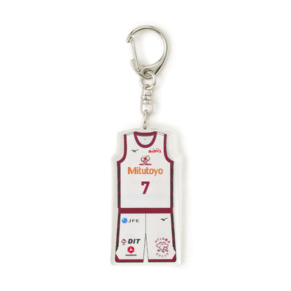 2026-27 シークレットユニフォームキーホルダー(AWAY)