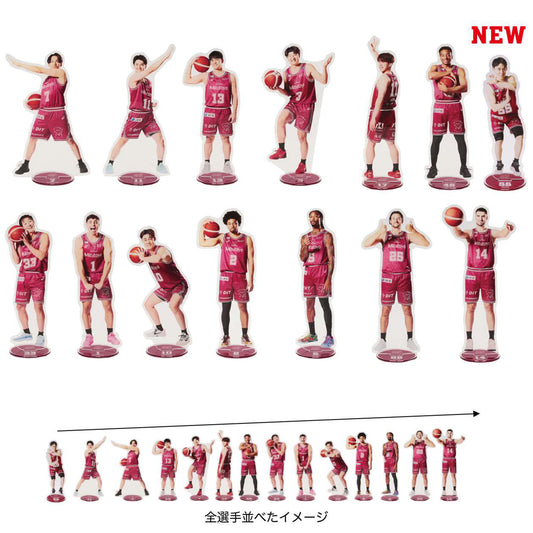 2025-26 選手1/10サイズ BIGアクリルスタンド