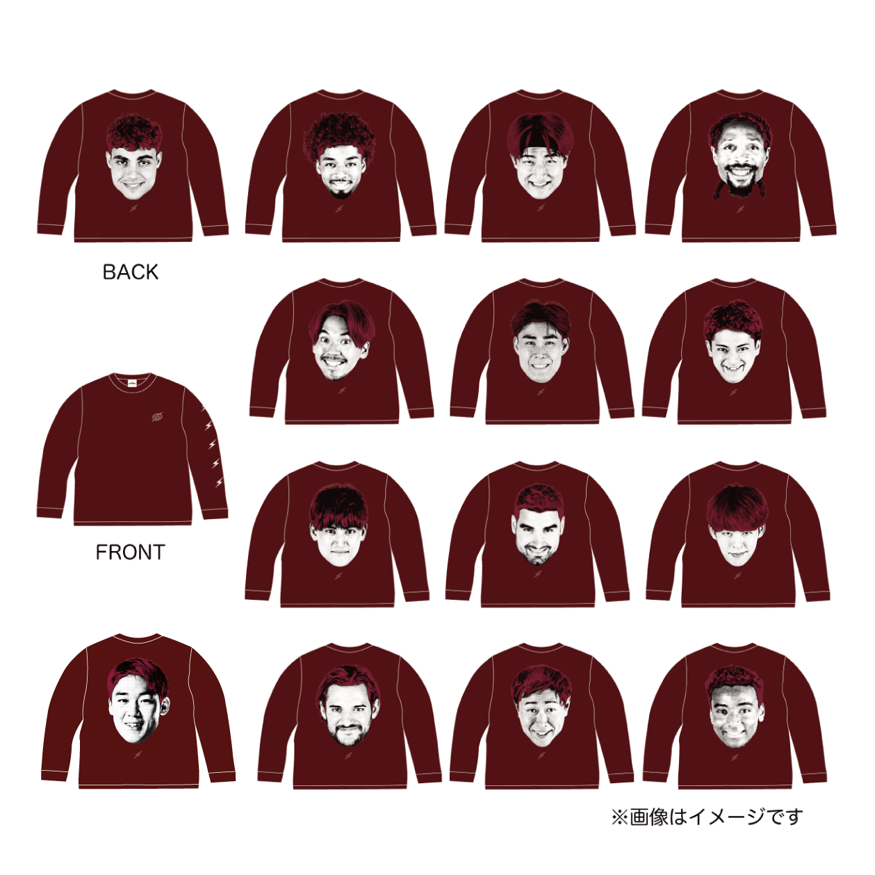 2025-26 KBT プレーヤーロングスリーブTシャツ