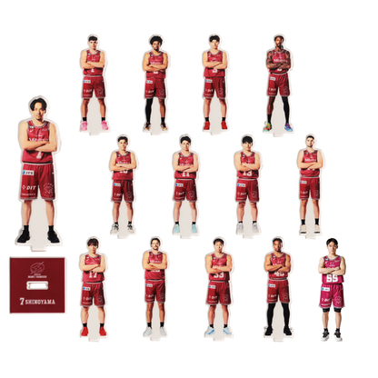 2025-26 シークレット選手アクリルスタンド – KAWASAKI BRAVE THUNDERS