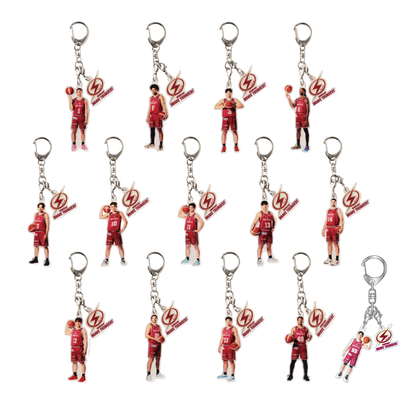 2025-26 選手アクリルキーホルダー