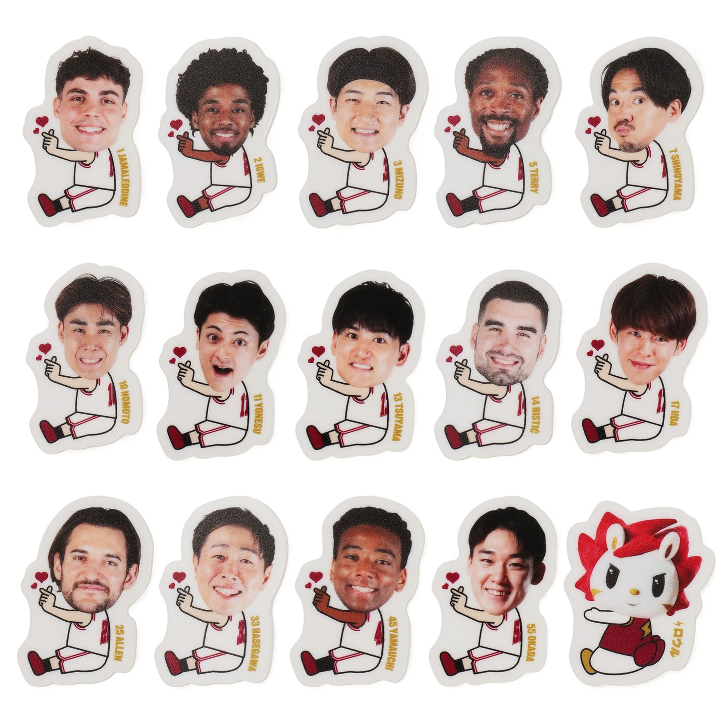 2025-26 選手シークレット抱っこちゃんクリップ（きゅんver.）