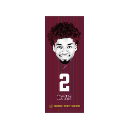 2025-26 KAWASAKI CITY EDITION プレーヤーフェイスタオル