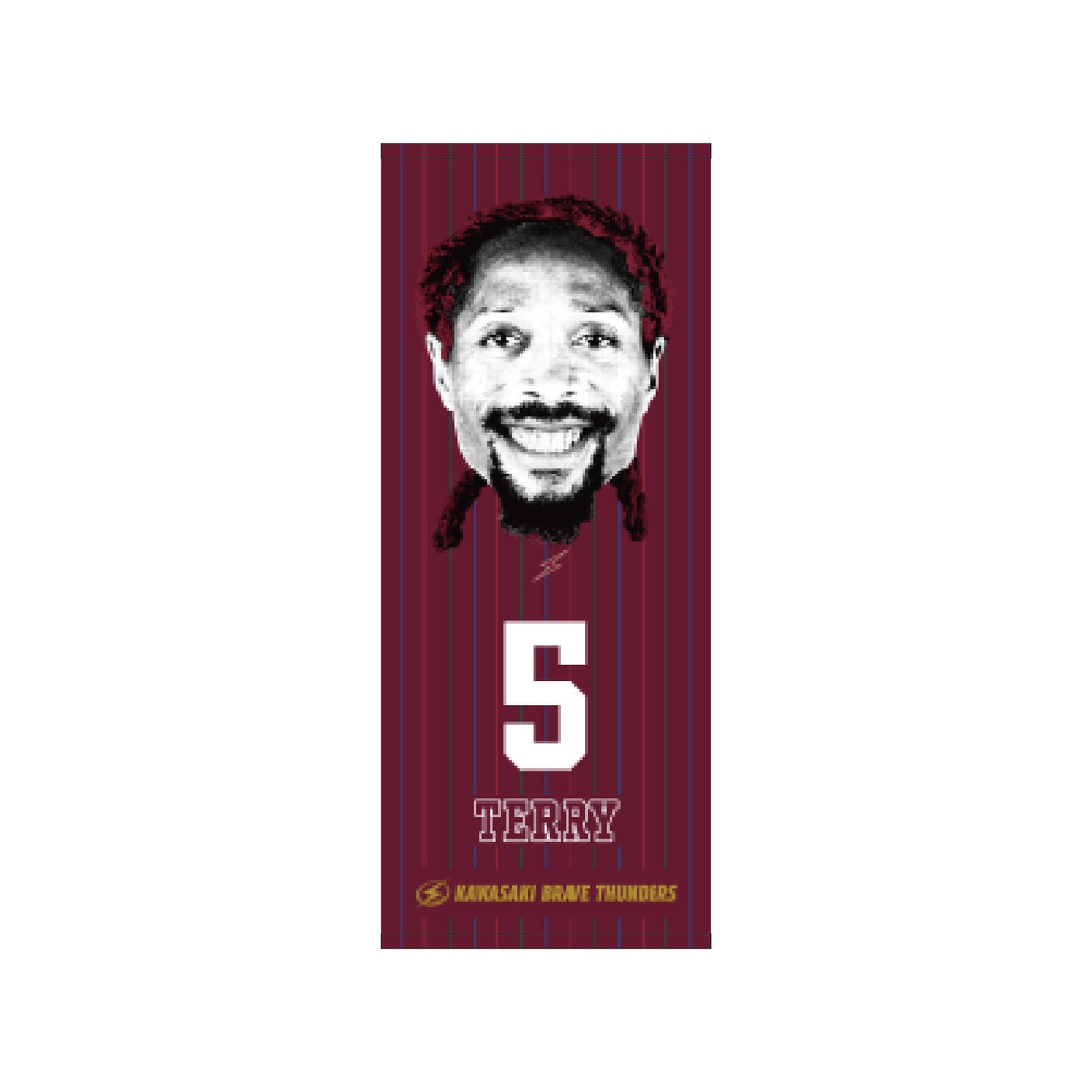 2025-26 KAWASAKI CITY EDITION プレーヤーフェイスタオル