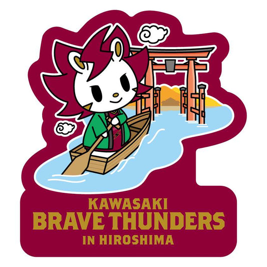 マスコット旅絵巻in広島 ダイカットステッカー