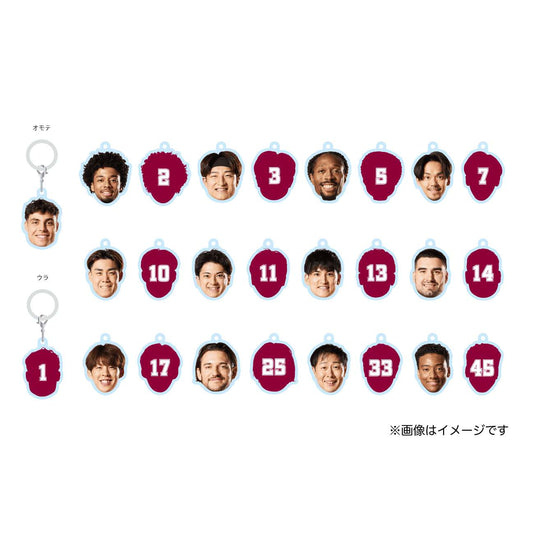 2025-26 選手フェイス シークレット目印チャーム