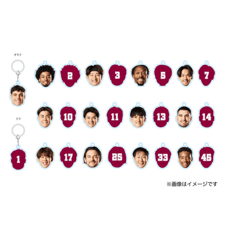 2025-26 選手フェイス シークレット目印チャーム