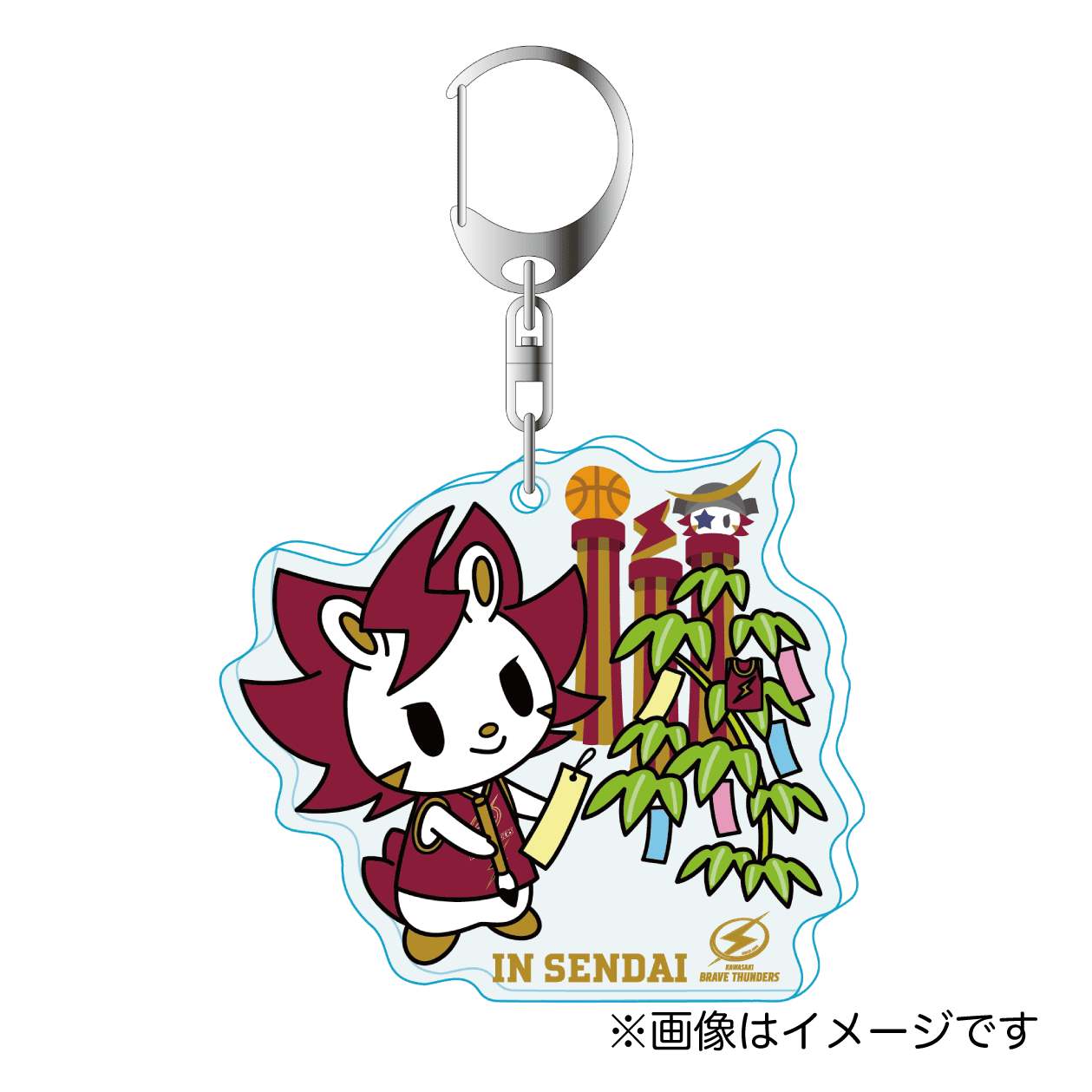 2025-26 マスコット旅絵巻 in仙台 アクリルキーホルダー