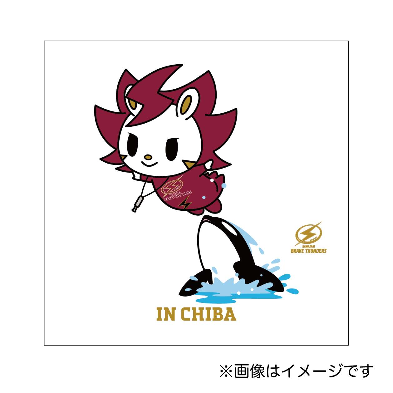 2025-26 マスコット旅絵巻 inA千葉 ハンドタオル