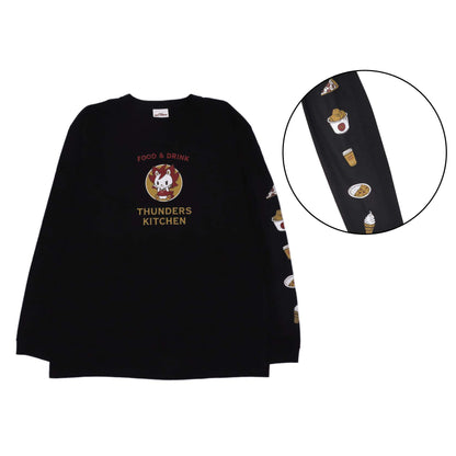 マスコットTHUNDERS KITCHEN ロングスリーブTシャツ
