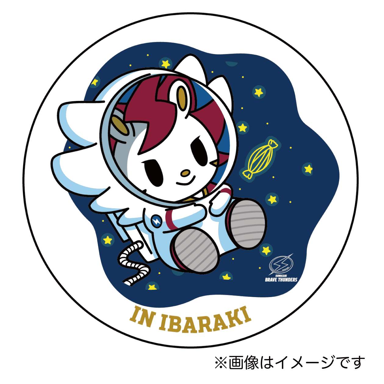 2025-26 マスコット旅絵巻 in茨城 缶バッジ