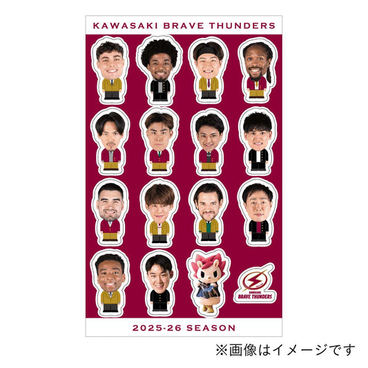 2025-26 #アオハル KBT学園 クリアステッカー