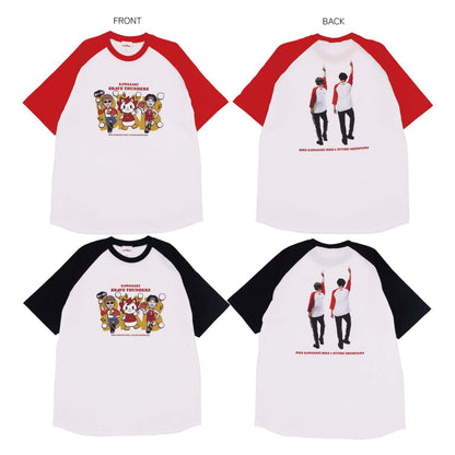 バイク川崎バイク×KBT ラグランTシャツ