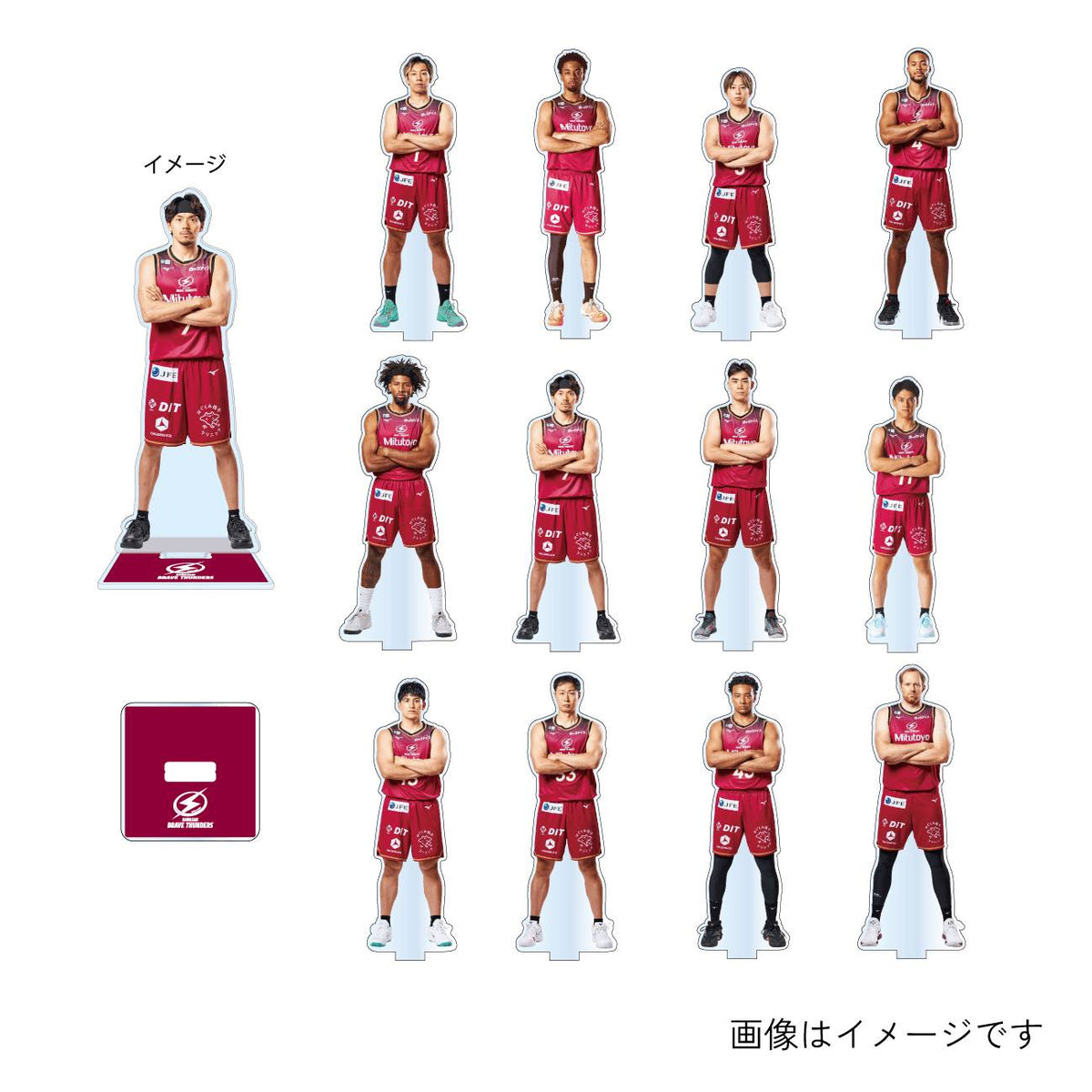 2026-27 シークレット選手アクリルスタンド