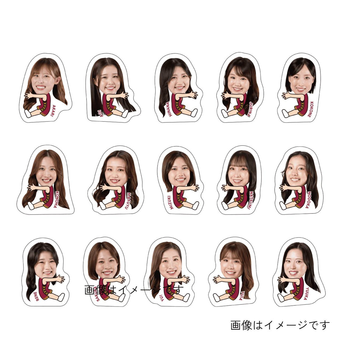 2026-27 KBT CHEERLEADERSシークレット抱っこちゃんクリップ