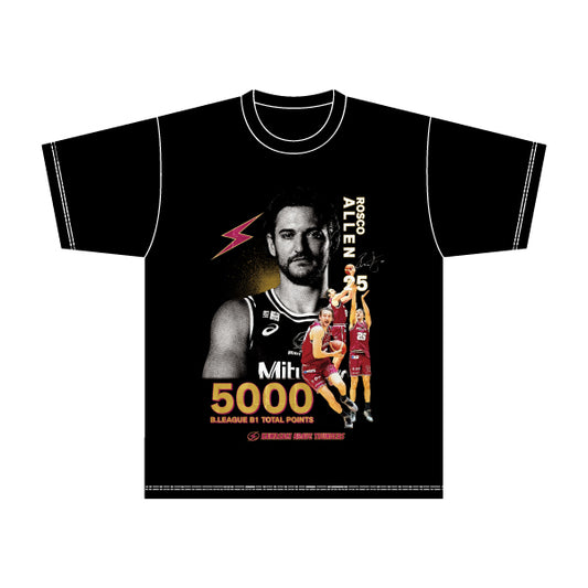 【受注販売】【6月中旬発送予定】アレン選手 5000得点達成記念 Tシャツ(S-XXL)