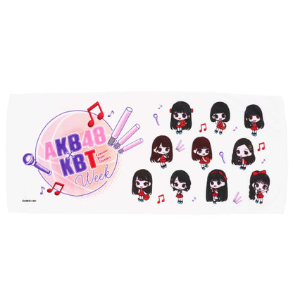AKB × KBT week フェイスタオル