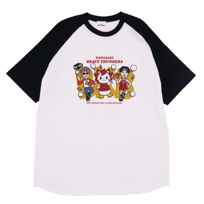 バイク川崎バイク×KBT ラグランTシャツ