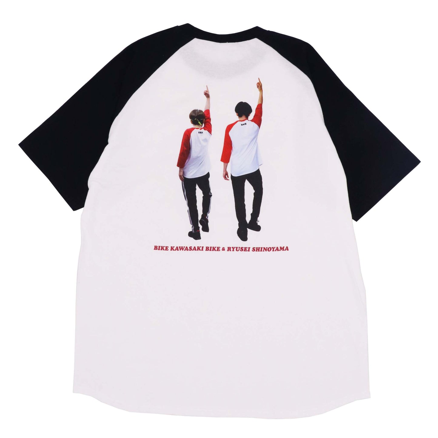 バイク川崎バイク×KBT ラグランTシャツ