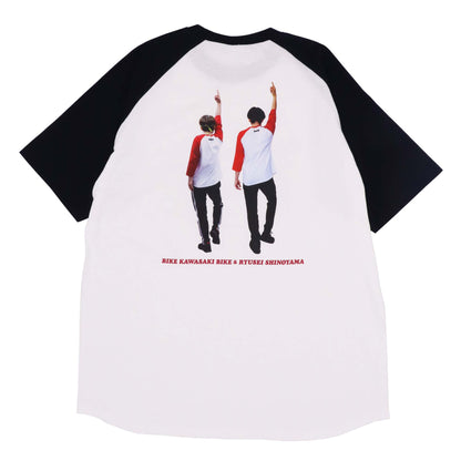 バイク川崎バイク×KBT ラグランTシャツ