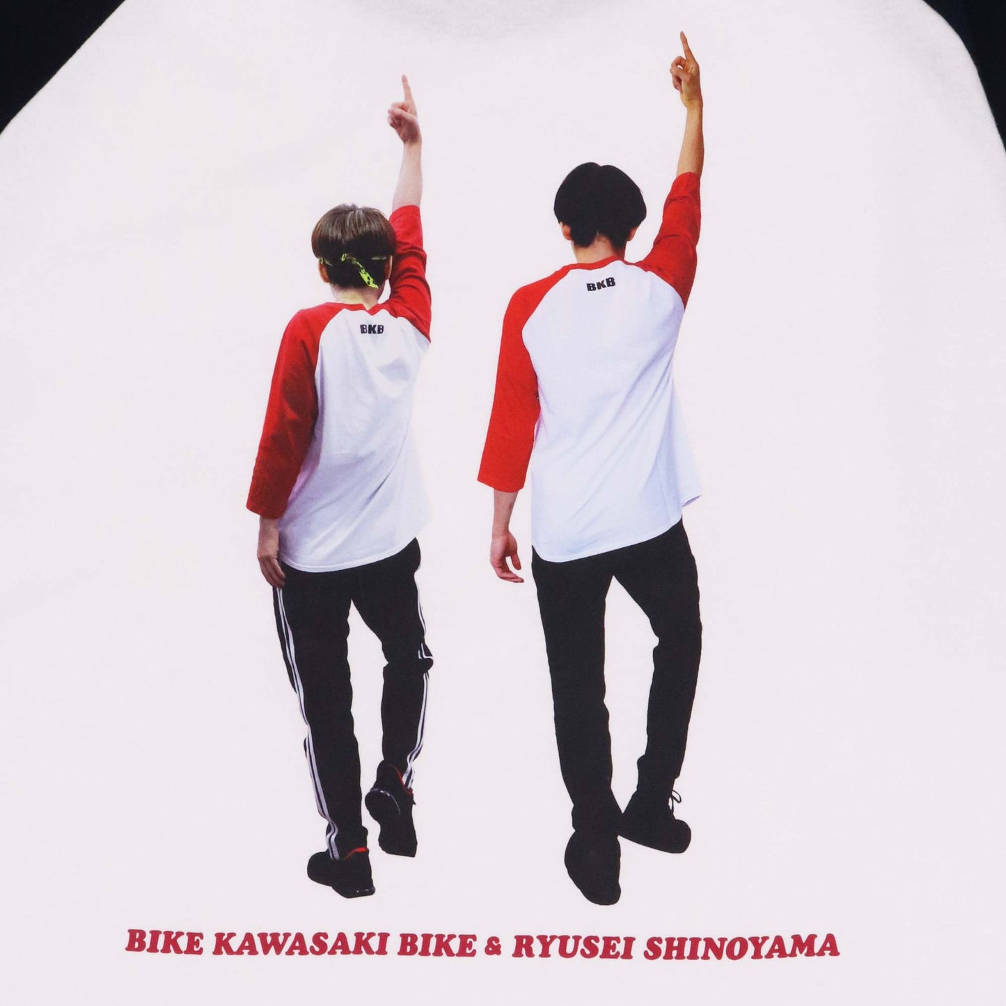 バイク川崎バイク×KBT ラグランTシャツ