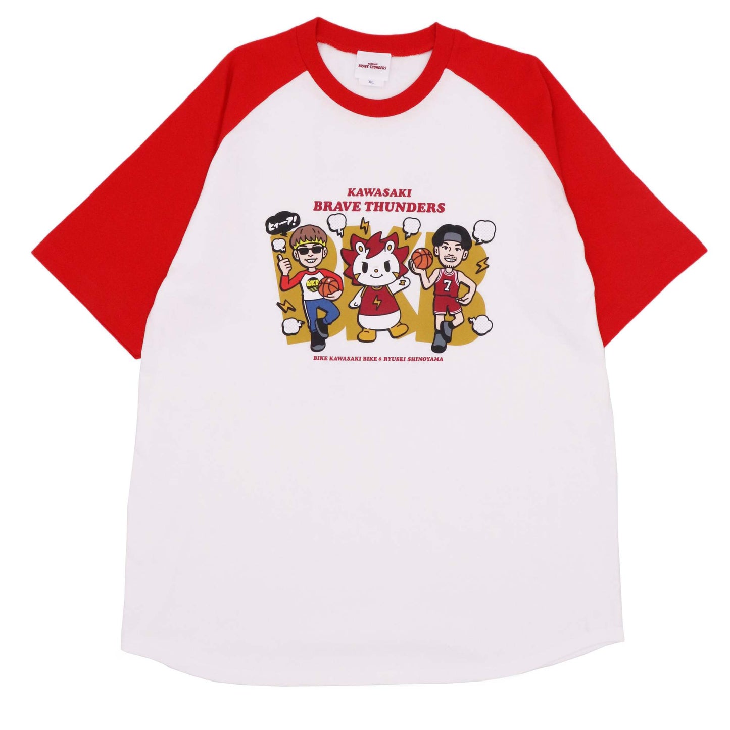 バイク川崎バイク×KBT ラグランTシャツ